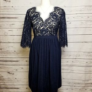 Momo Maternity Lace Dress